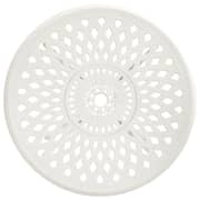 vidaXL Garden Table White 78x78x72 cm Cast Aluminium