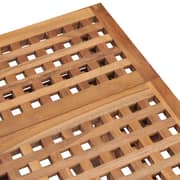 vidaXL Folding Garden Table 50x50x50 cm Solid Teak Wood