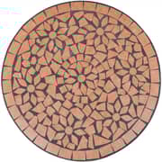 vidaXL Bistro Table Terracotta 60 cm Mosaic