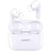 Aukey EP-M1NC True Wireless Noise Cancelling Earbuds - White
