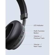 Aukey EP-B52 Wireless On Ear Headset Black