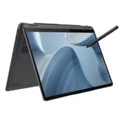 Lenovo Ideapad Flex 5 (2022) 2-in-1 Laptop - 12th Gen / Intel Core i3-1215U / 14inch WUXGA / 256GB SSD / 4GB RAM / Shared Intel UHD Graphics / Windows 11 Home / English & Arabic Keyboard / Grey / Middle East Version - [82R70075AX]