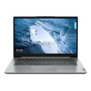 Lenovo IdeaPad 1 (2019) Laptop - Intel Celeron-N4120 / 14inch HD / 128GB eMMC / 4GB RAM / Shared Intel UHD Graphics 600 / Windows 11 Home S Mode / English & Arabic Keyboard / Grey / Middle East Version - [82V60032AX]