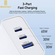 BrandTech Fast Charger White