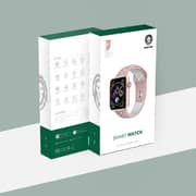 Green Smart Watch 45mm - Rose Gold+pink/white
