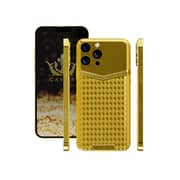 Caviar Luxury 24K Gold Customized iPhone 14 Pro Limited Edition 1 TB International Version - Rhombus
