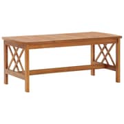 vidaXL 3 Piece Garden Lounge Set with Cushions Solid Acacia Wood
