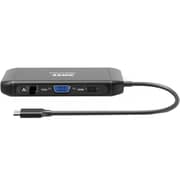 Port Type-C Travel Docking Station 100 Watt Black