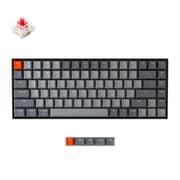 Keychron K2 ANSI 75% Layout 84 Key , Red Switch RGB Hot-Swap Aluminum Frame Gateron G Pro Mechanical Wireless Normal Profile Keyboard