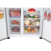 LG Side by Side Refrigerator 509 Litres - GR-FB587PQAM
