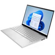 HP Pavilion x360 (2021) Laptop - 11th Gen / Intel Core i5-1155G7 / 14inch FHD / 512GB SSD / 8GB RAM / Shared Intel Iris Xe Graphics  / Windows 11 Home / English & Arabic Keyboard / Natural Silver / Middle East Version - [14-DY1003NE]