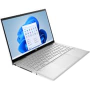 HP Pavilion x360 (2021) Laptop - 11th Gen / Intel Core i5-1155G7 / 14inch FHD / 512GB SSD / 8GB RAM / Shared Intel Iris Xe Graphics  / Windows 11 Home / English & Arabic Keyboard / Natural Silver / Middle East Version - [14-DY1003NE]