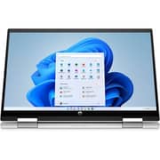 HP Pavilion x360 (2021) Laptop - 11th Gen / Intel Core i5-1155G7 / 14inch FHD / 512GB SSD / 8GB RAM / Shared Intel Iris Xe Graphics  / Windows 11 Home / English & Arabic Keyboard / Natural Silver / Middle East Version - [14-DY1003NE]