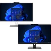 MSI Modern (2022) Desktop - 12th Gen / Intel Core i7-1260P / 27inch FHD / 8GB RAM / 512GB SSD / Shared Intel Iris Xe Graphics / Windows 11 Home / English & Arabic Keyboard / White / Middle East Version - [AM272P-WH]