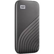 WD Portable SSD USB3.2 2TB Grey WDBAGF0020BGY-WESN + My Passport Neoprene Case Black WDBABK0000NBK-WRSN