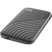 WD Portable SSD USB3.2 2TB Grey WDBAGF0020BGY-WESN + My Passport Neoprene Case Black WDBABK0000NBK-WRSN