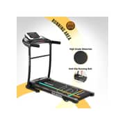 Sparnod Fitness STH-1250 (3 Hp Peak) Automatic Motorised Treadmill for Home Use | Speed-12Km/Hr | Max User Weight 100 Kg | 3 Level Manual Incline | Free Installation Video Assistance