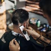 Bomidi L1 Electric Hair Clipper LCD Display Rechareable Razor Trimmer Adjustable Speed Shaver Type-C Charging - White