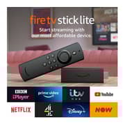Amazon Fire TV Stick Lite with Alexa Voice Remote (Includes TV controls) - Black