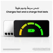 Samsung Galaxy S22+ 5G 128GB Phantom White Smartphone - Middle East Version