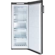 CHiQ 220 Liter Upright Freezer, No Frost, Reversible Doors, Fast Freezing, Vertical Handle, Big Drawers, Electronic Control, Silver - CSF220NSK1