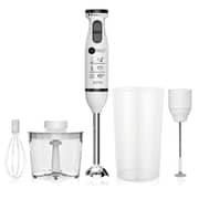 AFRA Japan Hand Blender Set, Multiple Speed Settings, Stainless Steel- AF-14600BLCR