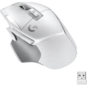 ماوس ألعاب لوجيتيك G502 X لايت سبيد لاسلكي مع مستشعر 25K HERO وبلون أبيض