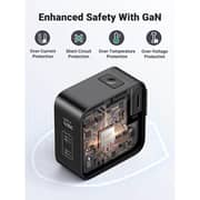 Ugreen 3 Port Travel Charger Grey