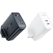 Acefast Dual USB-C Port Wall Charger 50W Black