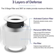 Levoit Core Mini Air Purifier Filter - LRF-C161-WAS