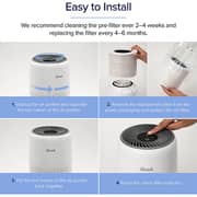 Levoit Core Mini Air Purifier Filter - LRF-C161-WAS