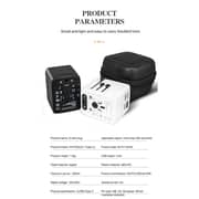 Hope Travel Adapter Black