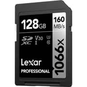 Lexar Professional 1066X SDXC UHS-I Memory Card 128GB Black LSD1066128G-BNNNG