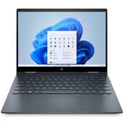 HP ENVY x360 (2022) Laptop - 12th Gen / Intel Core i5-1230U / 13.3inch WUXGA / 512GB SSD / 8GB RAM / Shared Intel UHD Graphics / Windows 11 Home / English & Arabic Keyboard / Blue / Middle East Version - [13-BF0011NE]
