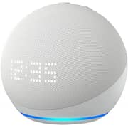 Amazon Echo Dot 5Th Generation Smart Speaker With Clock White