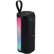 مكبر صوت بلوتوث LED بلون أسود من بلوبانكت