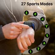 Promate Smart Watch, Bluetooth 5.0 Health and Fitness Tracker- XWatch-B18 Blue