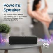 Promate Portable HD 6W True Wireless 5.0 Bluetooth Speaker- Capsule-2 Black