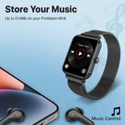 Promate PROWATCHM18 FitnessTracker Graphite