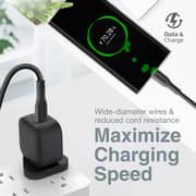 Promate XCord-CC Durable USB-C to USB-C Cable 1m Black