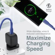 Promate XCORD USB-C To USB-C Cable 1m Navy