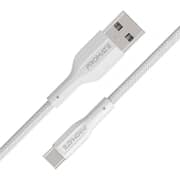 Promate XCord-AC Durable USB to Usb-C Cable 1m White
