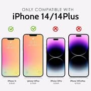 Glassology Camera Lens Protector for iPhone 14 / 14 Plus - 9H Tempered Glass, HD Clarity, Night Shot Compatible - Transparent