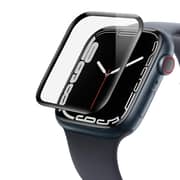 Moxedo Glass Screen Protector Ultra HD Clear Full Coverage Flexible Protector Compatible for iWatch Series 7 (45mm)