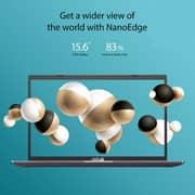 Asus X515EA-EJ3639W Laptop - 11th Gen Core i3 3GHz 8GB 256GB Win11 15.6inch FHD Silver English/Arabic Keyboard Middle East Version