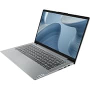 لابتوب لينوفو أيدياباد 5 14IAL7 بمعالج كور i7 الجيل الثاني عشر بتردد 3.5 جيجاهرتز وذاكرة 16 جيجا وسعة تخزين 512 جيجا وذاكرة رسوميات 2 جيجا ونظام تشغيل ويندوز 11 وشاشة FHD مقاس 14 بوصة وبلون رمادي ولوحة مفاتيح إنجليزية/ عربية