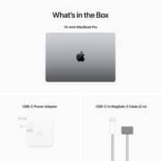 Apple MacBook Pro 14-inch (2023) - Apple M2 Chip Pro / 16GB RAM / 512GB SSD / 16-core GPU / macOS Ventura / English & Arabic Keyboard / Space Grey / Middle East Version - [MPHE3AB/A]