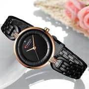 Curren Ladies Luxury Fashion Watches - CRN9054-BLKRG