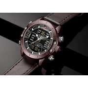 Naviforce NF9153L-DRKBRWN-Cyborg Men's Watch