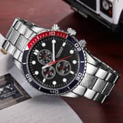 Curren CRN8028-SLVR/BLK-Fashion flavor between delicacy and grace